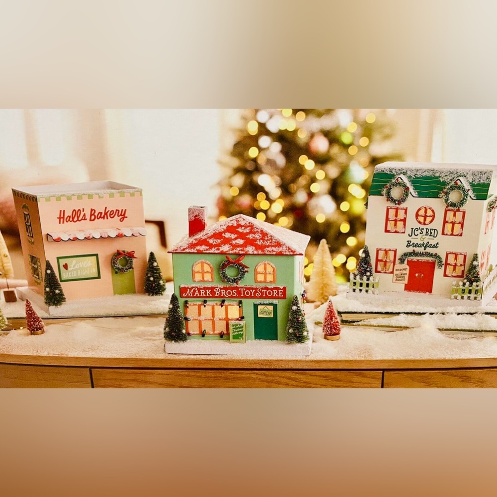 Hallmark Village - FULL 3-Piece Collection